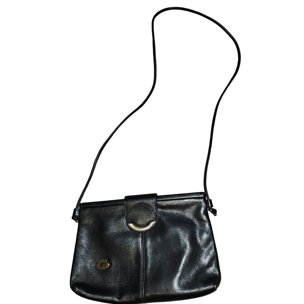 Vintage Etienne Aigner Leather Black Purse